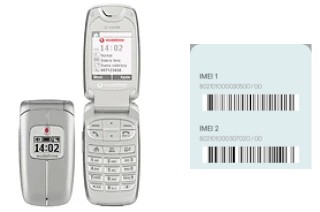 So sehen Sie den IMEI-Code in Sagem VS3