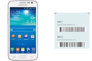 So sehen Sie den IMEI-Code in Galaxy Win Pro G3812