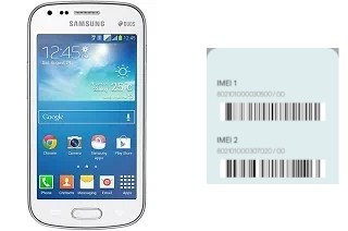 So sehen Sie den IMEI-Code in Galaxy S Duos 2 S7582