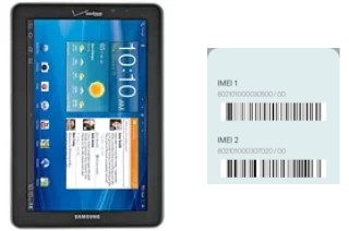 So sehen Sie den IMEI-Code in Galaxy Tab 7.7 LTE I815