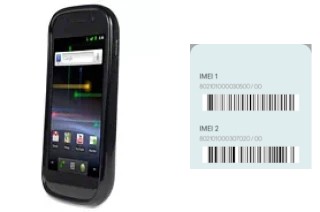 So sehen Sie den IMEI-Code in Google Nexus S 4G