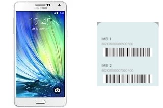 So sehen Sie den IMEI-Code in Galaxy A7 Duos