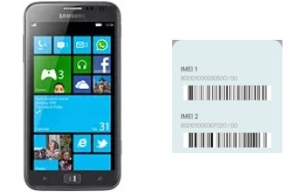 So sehen Sie den IMEI-Code in Ativ S I8750