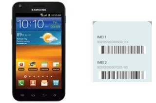 So sehen Sie den IMEI-Code in Galaxy S II Epic 4G Touch