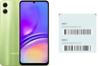 So sehen Sie den IMEI-Code in Galaxy A05