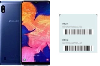 So sehen Sie den IMEI-Code in Galaxy A10