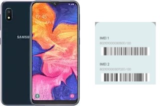 So sehen Sie den IMEI-Code in Galaxy A10e