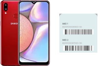 So sehen Sie den IMEI-Code in Galaxy A10s