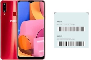 So sehen Sie den IMEI-Code in Galaxy A20s