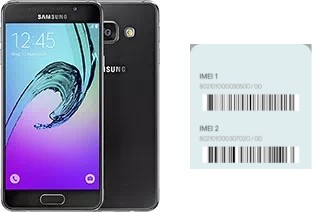 So sehen Sie den IMEI-Code in Galaxy A3 (2016)