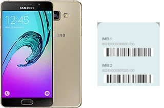 So sehen Sie den IMEI-Code in Galaxy A5 (2016)