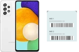 So sehen Sie den IMEI-Code in Galaxy A52 5G