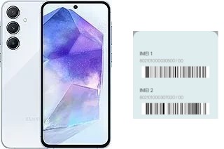 So sehen Sie den IMEI-Code in Galaxy A55