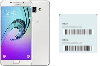 So sehen Sie den IMEI-Code in Galaxy A7 (2016)