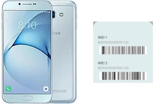 So sehen Sie den IMEI-Code in Galaxy A8 (2016)