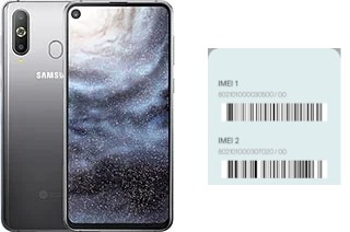 So sehen Sie den IMEI-Code in Galaxy A8s