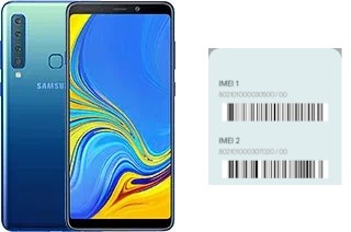 So sehen Sie den IMEI-Code in Galaxy A9 (2018)