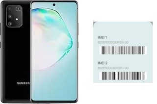 So sehen Sie den IMEI-Code in Galaxy A91