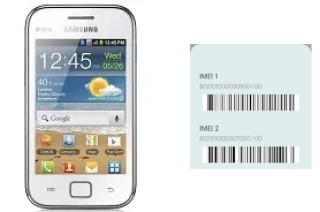 So sehen Sie den IMEI-Code in Galaxy Ace Duos S6802