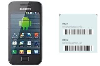 So sehen Sie den IMEI-Code in Galaxy Ace Duos I589