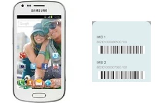 So sehen Sie den IMEI-Code in Galaxy Ace II X S7560M