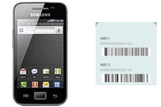 So sehen Sie den IMEI-Code in Galaxy Ace S5830I