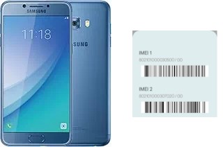 So sehen Sie den IMEI-Code in Galaxy C5 Pro