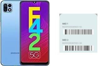 So sehen Sie den IMEI-Code in Galaxy F42 5G