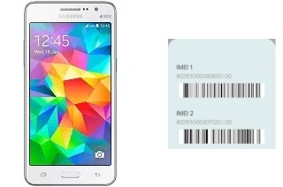 So sehen Sie den IMEI-Code in Galaxy Grand Prime