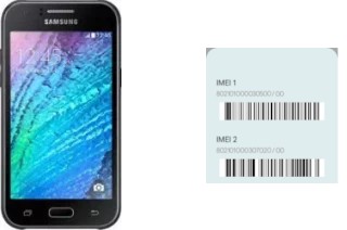 So sehen Sie den IMEI-Code in Galaxy J1 mini