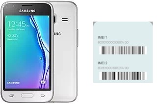 So sehen Sie den IMEI-Code in Galaxy J1 mini prime