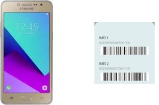 So sehen Sie den IMEI-Code in Galaxy J2 Ace