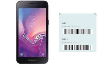 So sehen Sie den IMEI-Code in Galaxy J2 Pure