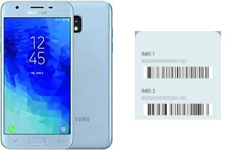 So sehen Sie den IMEI-Code in Galaxy J3 (2018)