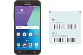 So sehen Sie den IMEI-Code in Galaxy J3 Eclipse