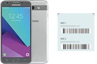 So sehen Sie den IMEI-Code in Galaxy J3 Emerge