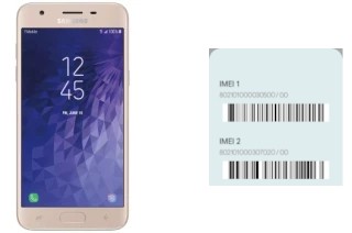 So sehen Sie den IMEI-Code in Galaxy J3 Star