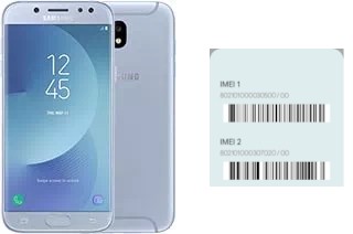 So sehen Sie den IMEI-Code in Galaxy J5 (2017)