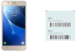 So sehen Sie den IMEI-Code in Galaxy J5 Metal