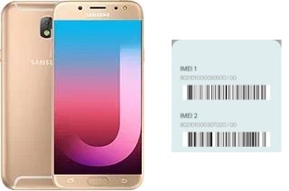 So sehen Sie den IMEI-Code in Galaxy J7 Pro