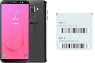 So sehen Sie den IMEI-Code in Galaxy J8