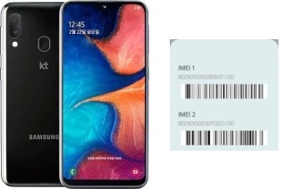 So sehen Sie den IMEI-Code in Galaxy Jean2