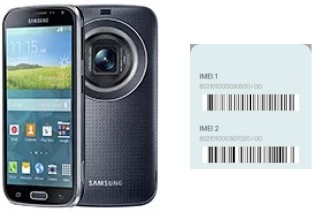 So sehen Sie den IMEI-Code in Galaxy K zoom