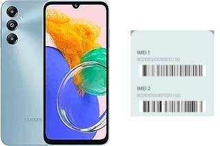 So sehen Sie den IMEI-Code in Galaxy M14 4G