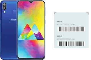 So sehen Sie den IMEI-Code in Galaxy M20