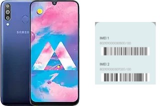 So sehen Sie den IMEI-Code in Galaxy M30