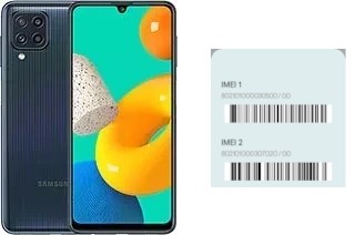 So sehen Sie den IMEI-Code in Galaxy M32