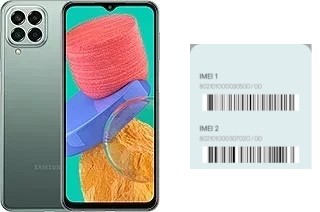 So sehen Sie den IMEI-Code in Galaxy M33