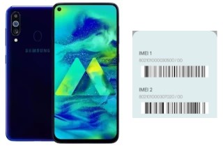 So sehen Sie den IMEI-Code in Galaxy M40