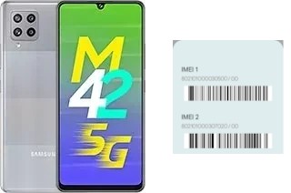 So sehen Sie den IMEI-Code in Galaxy M42 5G